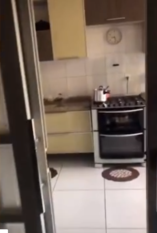 Cozinha da casa nova da família da vencedora do "BBB 18" (Foto: Reprodução)