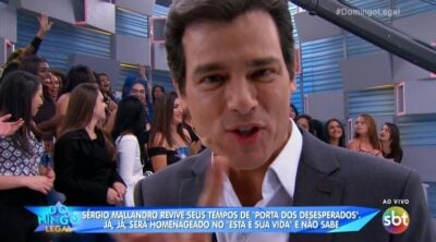 Celso Portiolli insinuou apoio a Jair Bolsonaro (Foto: Reprodução)