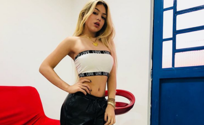 MC Melody teve a sua publicação rebatida por MC Loma (Foto: Reprodução)