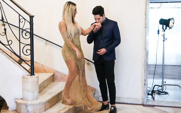 Lexa e Christian Chavez (Foto: Manuela Scarpa / Brazil News )