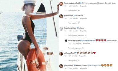 Bruna Marquezine publica foto sexy no Instagram e não tem curtida de Neymar Jr. (Foto: Reprodução)