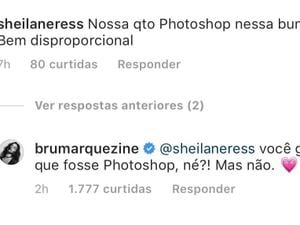 Bruna Marquezine rebate fã (Foto: Divulgação)