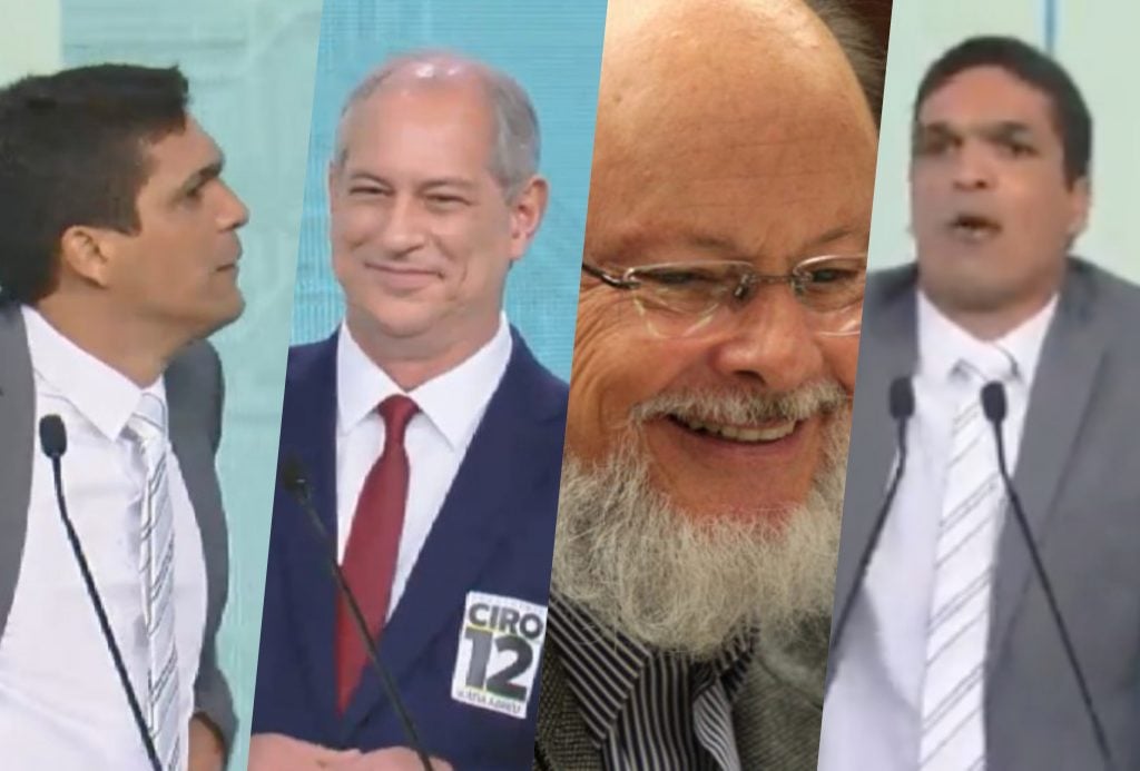Debate com candidatos teve momentos hilários, principalmente com Globo e Record citadas 