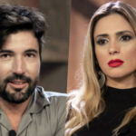 Sandro Pedroso e Nadja Pessoa estão na roça da Fazenda 10