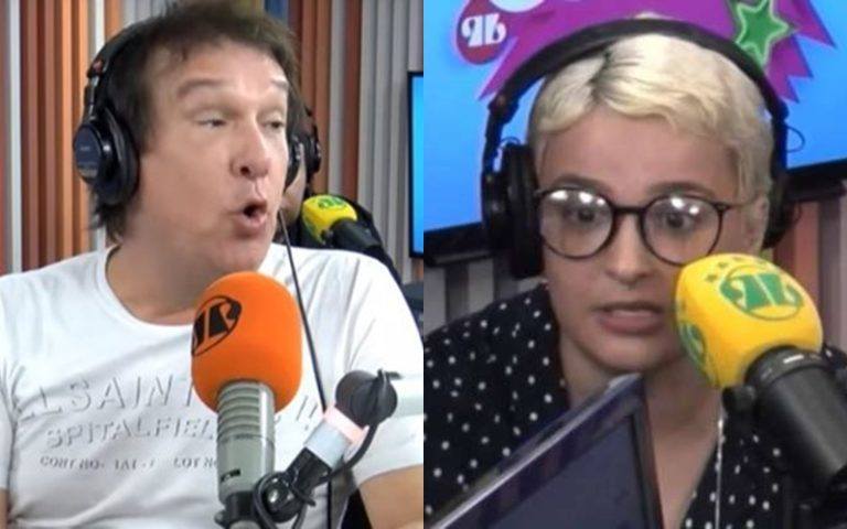 Emilio Surita e Amanda Ramalho (Foto: Reprodução)