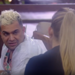 Evandro e Nadja em A Fazenda (Foto: Reprodução)