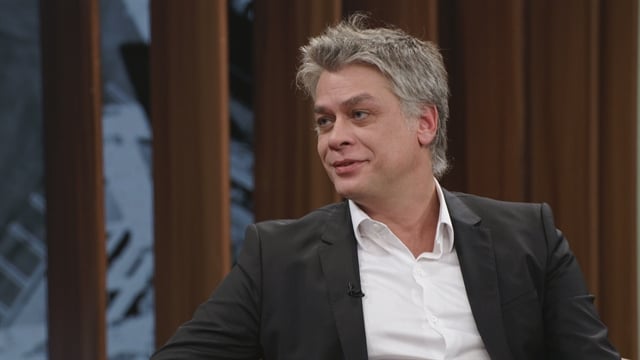 Fábio Assunção em entrevista ao programa Conversa com Bial (Foto: Globo/Divulgação)