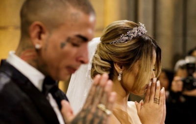 O casamento dos cantores foi destaque na mídia. (Foto: Reprodução / Instagram)