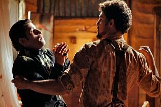 Bruno Gagliasso e Cauã Reymond em "Cordel Encantado". (Foto: Reprodução)