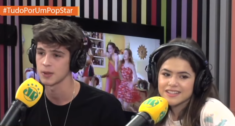 João Guilherme e Maisa Silva (Foto: Reprodução)