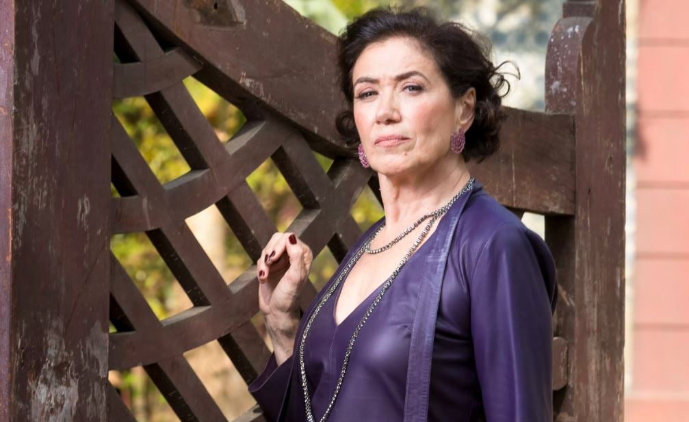 Lília Cabral como a vilã de O Sétimo Guardião (Foto: Divulgação/Globo)