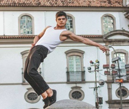 Paulo Victor, vencedor do primeiro Dancing Brasil (Foto: Reprodução)