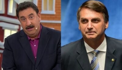 O apresentador Ratinho e o presidente Jair Bolsonaro
(Foto: Reprodução/Divulgação/Montagem)