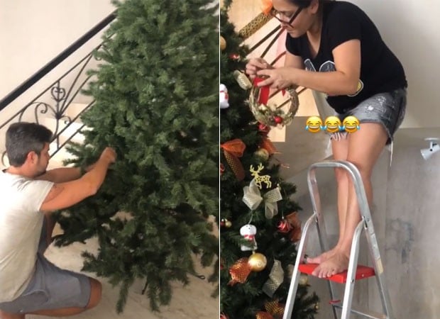Simone mostra decoração de Natal de sua mansão (Foto: Reprodução/Instagram)