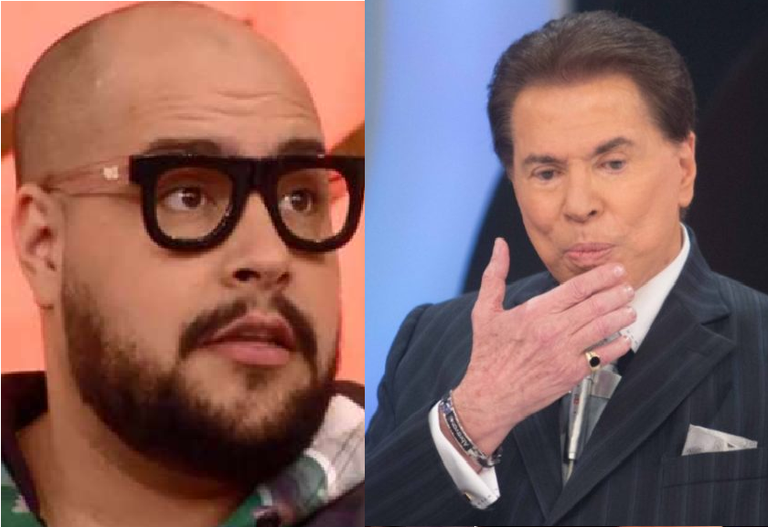 Tiago Abravanel e Silvio Santos. (Foto: Reprodução).