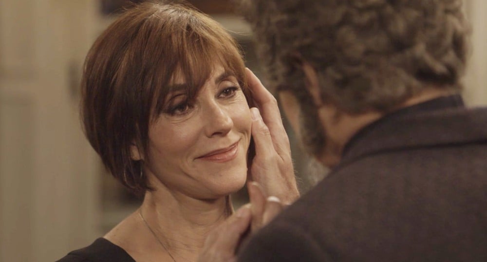 Carmen e Dom Sabino em O Tempo Não Para (Foto: Reprodução/Globo)