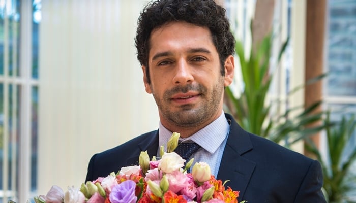 O ator João Baldasserini em O Tempo Não Para (Foto: Globo/Estevam Avellar)
