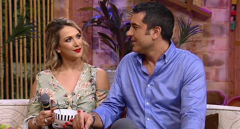 Edu Guedes e a namorada, a jornalista Érica Reis / Divulgação/Beach Park