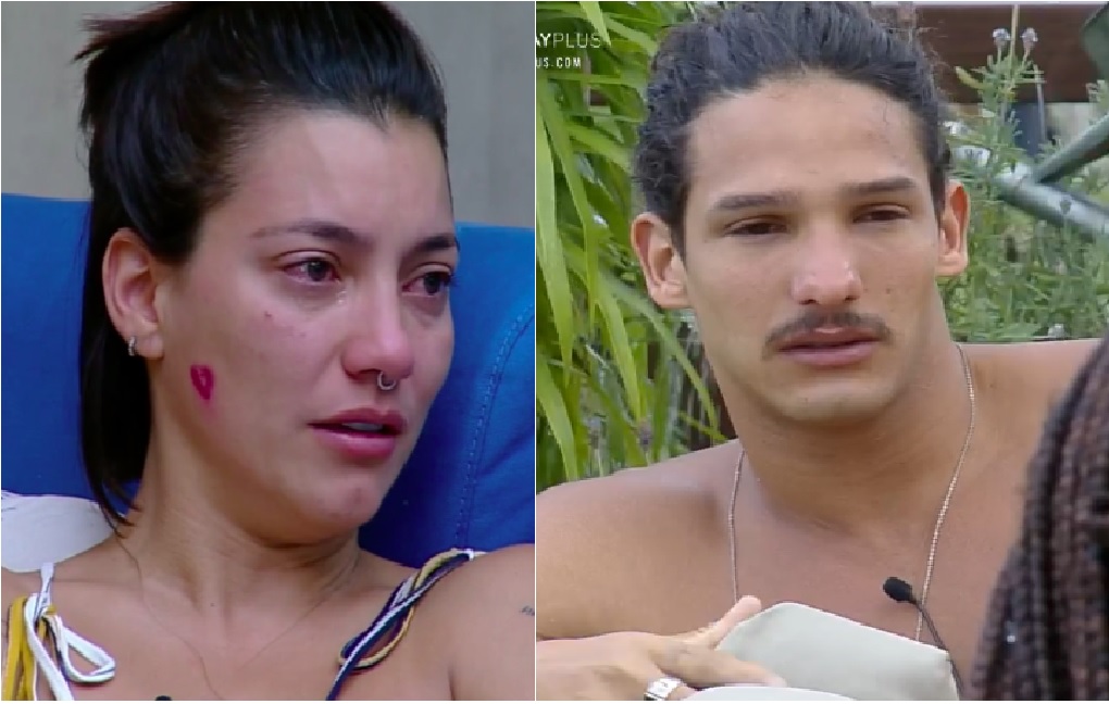 Gabi Prado e João Zoli em A Fazenda 10 (Foto: Reprodução)
