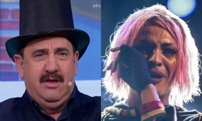 Apresentador não deixou tocar a música do artista no programa no SBT. (Foto: Reprodução)