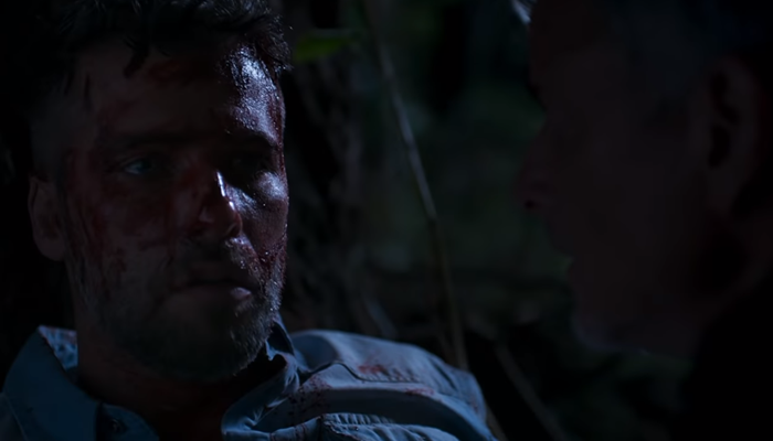 Gabriel (Bruno Gagliasso) em O Sétimo Guardião (Foto: Reprodução/Globo)