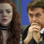 Miss Celine pisa na diretora apoiadora de Bolsonaro (Foto: Reprodução)