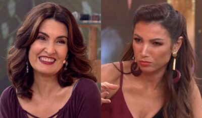 Fátima Bernardes e Patrícia Poeta no Encontro, da Globo (Foto: Reprodução/Globo)