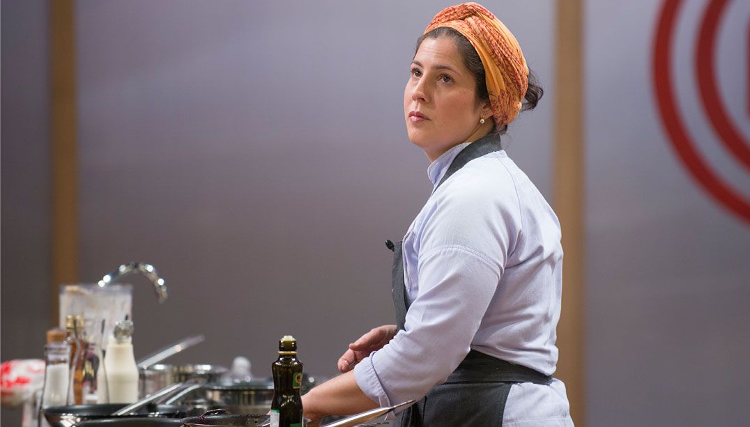 Adriana foi eliminada do Masterchef Profissionais (Foto: Carlos Reinis/ Band/ Divulgação)