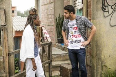 Talíssia (Luellem de Castro) discute com Marquinhos (Miguel Romulo) em Malhação
(Foto: Globo/João Miguel Júnior)