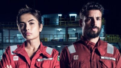 Cauã Reymond e Maria Casadevall terão relação conturbada em Ilha de Ferro (Foto: Reprodução/Globo