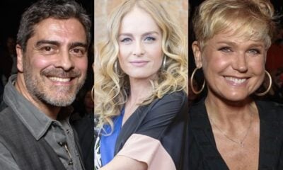 Junno Andrade, Angélica e Xuxa Meneghel. (Foto: Reprodução)