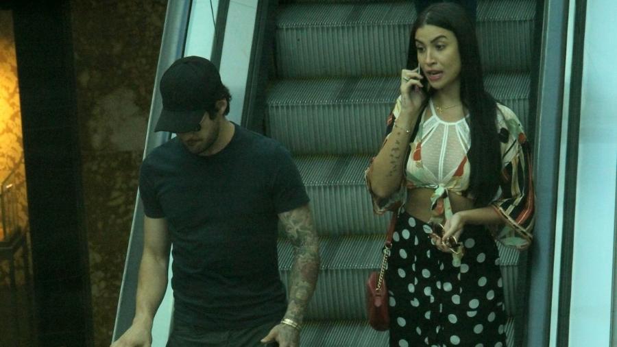 Alexandre Pato e Bianca Andrade, a Boca Rosa (Foto: J Humberto/AgNews)