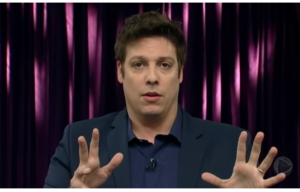 Fábio Porchat no comando de seu programa na Record (Foto: Reprodução/Record)