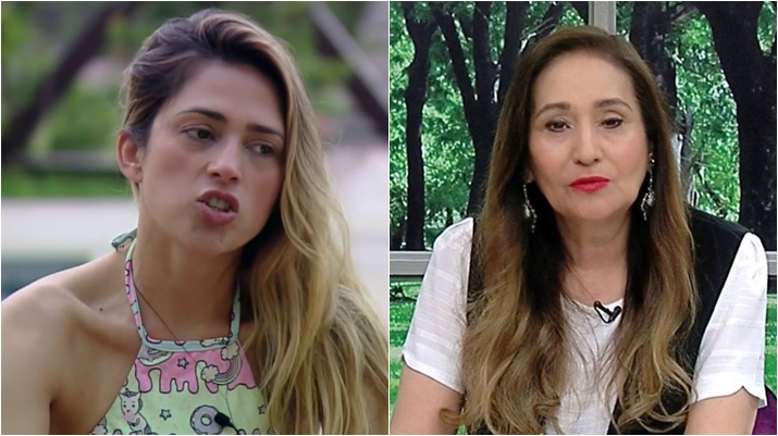 Sonia Abrão não concordou com a expulsão de Nadja da Fazenda. (Foto: Montagem/Reprodução)