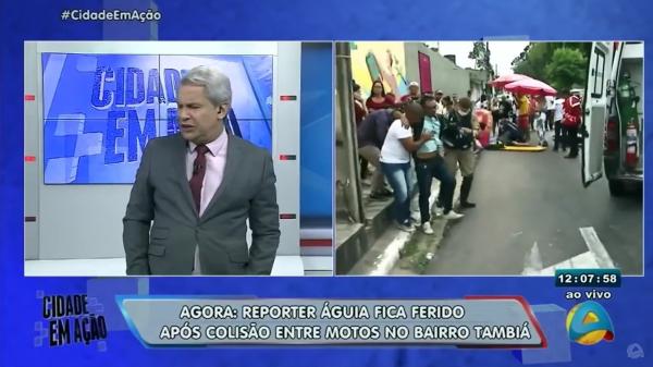 Sikêra Jr. se recusa a mostrar o diretor passando mal (Foto: Divulgação)