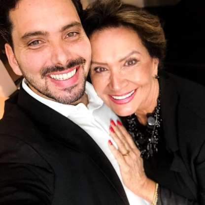Ieda e o namorado Marcelo Gomes (Foto: Reprodução/Instagram)