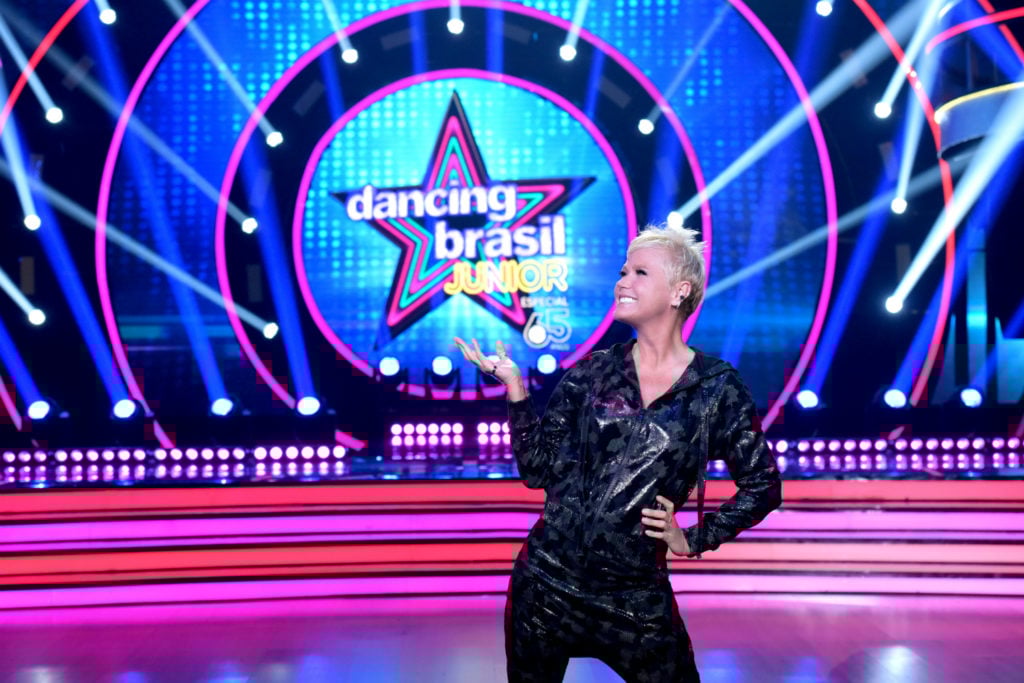 Xuxa no Dancing Brasil Junior na Record