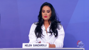 A apresentadora Helen Ganzarolli. (Foto: Reprodução)