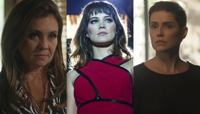 Adriana Esteves, Bianca Bin e Deborah Secco (Foto: Reprodução/Montagem)