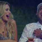 Evandro Santo e Nadja Pessoa na festa de A Fazenda (Foto: Reprodução/Playplus)