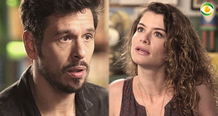 Isabel briga com Alain em Espelho da Vida