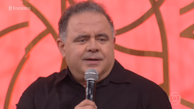 Leo Jaime no Encontro com Fátima Bernardes (Foto: Reprodução/Globo)