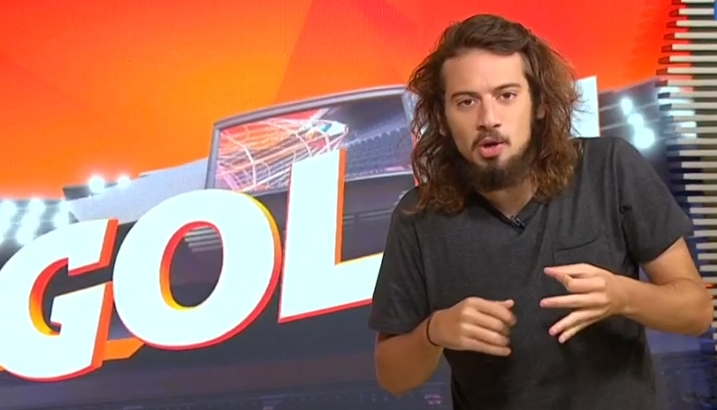 Apresentador Lucas Strabko, o Cartolouco, não apareceu em painel da Globo na Comic Con. (Foto: Reprodução)