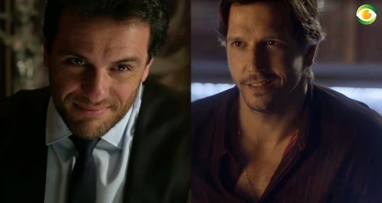 Rodrigo Lombardi e Vladimir Britcha são atores da Globo