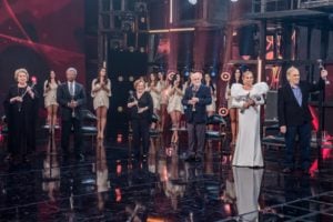 Medalhões da Globo recebem o troféu 