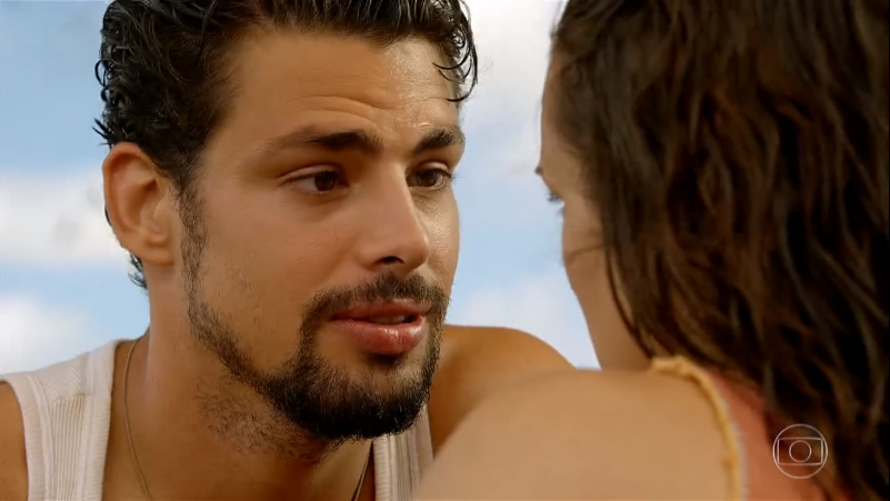 Jesuíno (Cauã Reymond) no primeiro capítulo de Cordel Encantado (Foto: Reprodução/Globo)