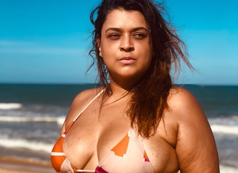 A apresentadora Preta Gil choca ao mostrar corpo. (Foto: Reprodução/Instagram)