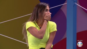 Carolina vence a prova do Líder (Foto: Reprodução)