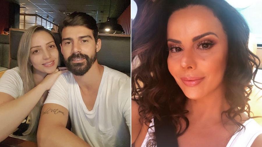 Caro, Radamés e Viviane Araújo (Foto: Divulgação)