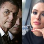 Bolsonaro e Isabelle Drummond (Foto: Reprodução)